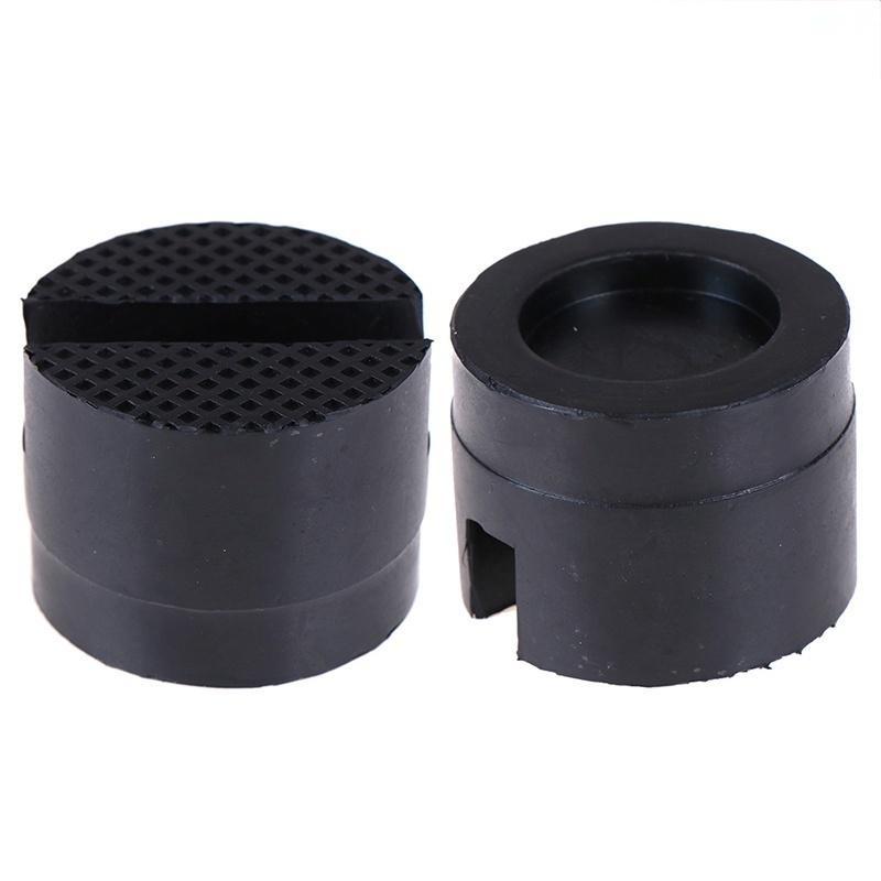 1Pc Car Lift Jack Stand Rubber Pads  Rubber Slotted Floor Jack Pad Frame Rail Adapter Car Jack Pad