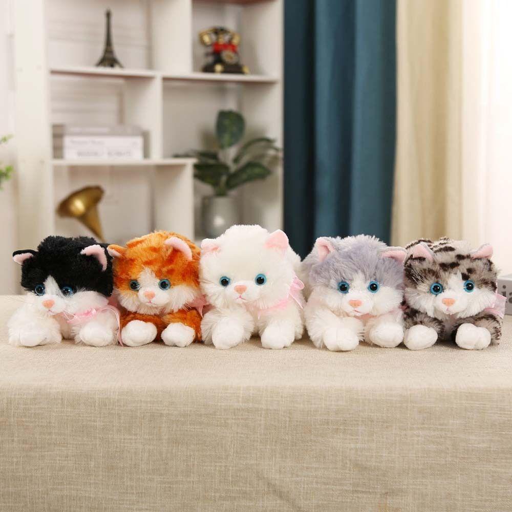 Animal Soft Sofa Cushion Appease Toy Kitten Pillow Simulation Cat Plush Toy Plush Pillow Cat Stuffed Toys Cat Plush Doll