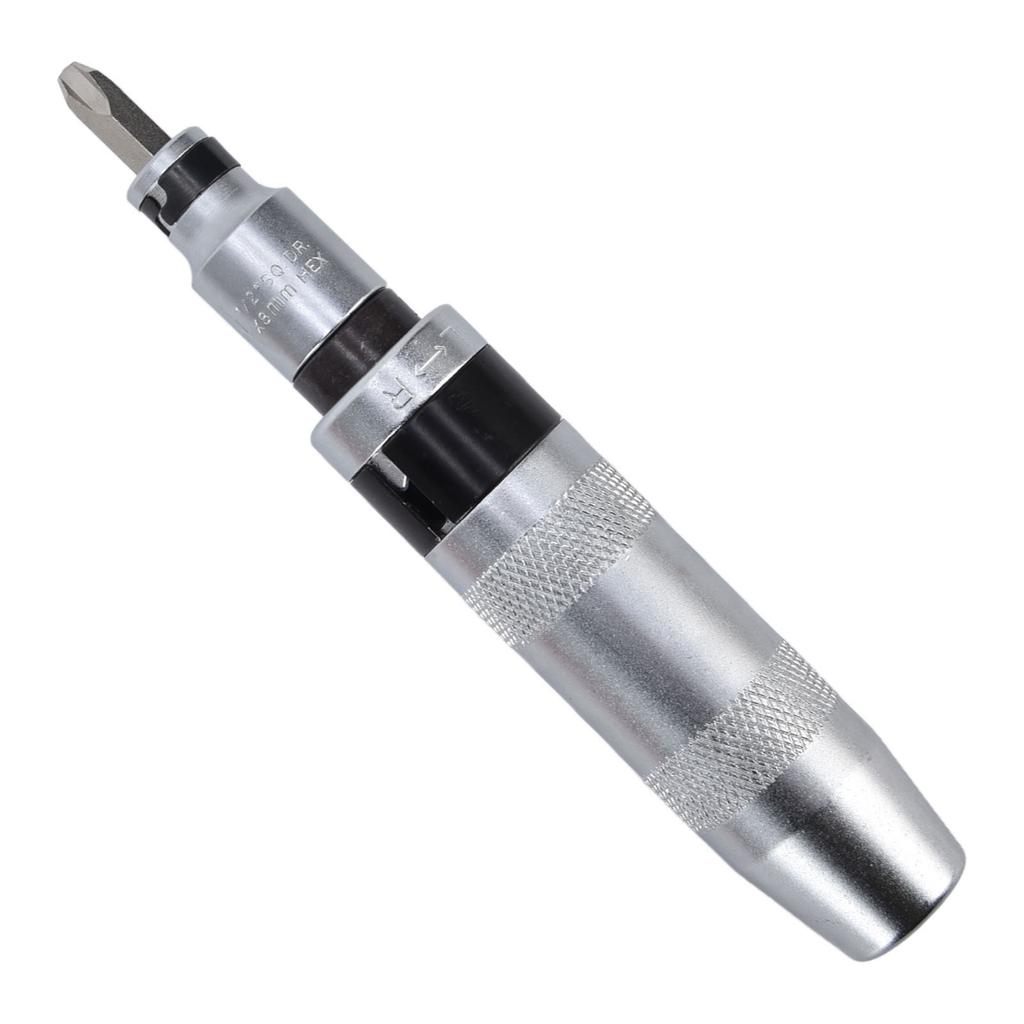 Manual Impact Driver Set 12in Square To Hex Adapter Reversible Screwdriver with 12PCS Bits