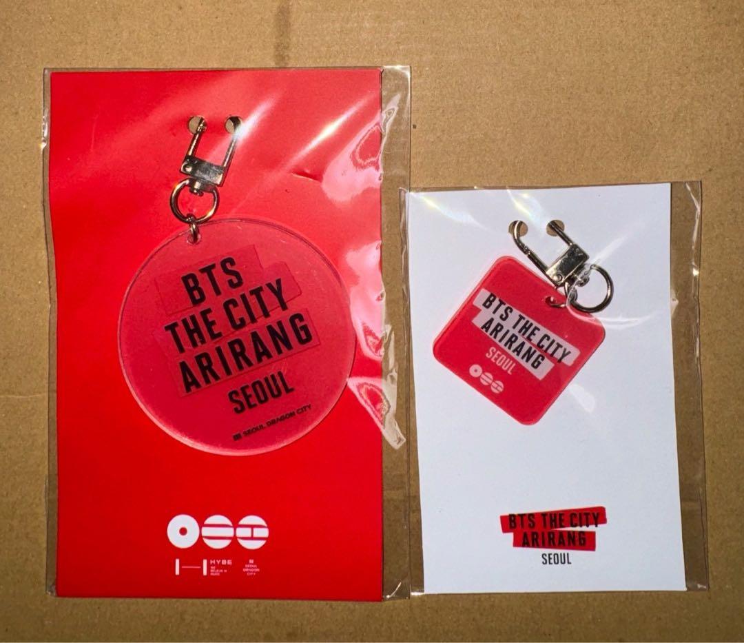 [USED] BTS ARIRANG South Korea Dragon City Hotel Limited Edition Keyring (2 types)