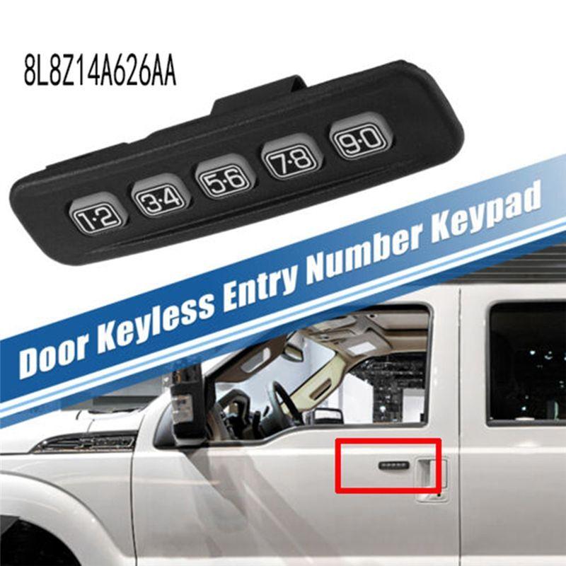 Durable-For Ford Lincoln F250 F350 F450 F550 Left Driver Door Keyless Entry Number Keypad Password Lock Switch 8L8Z14A626AA