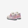 Anta Kids Synthetic Leather Comfortable Anti-Kick Lightweight Shock Absorbing Warm Low-Top Walking Shoes Baby Shoes Gray Pink A22440093-2