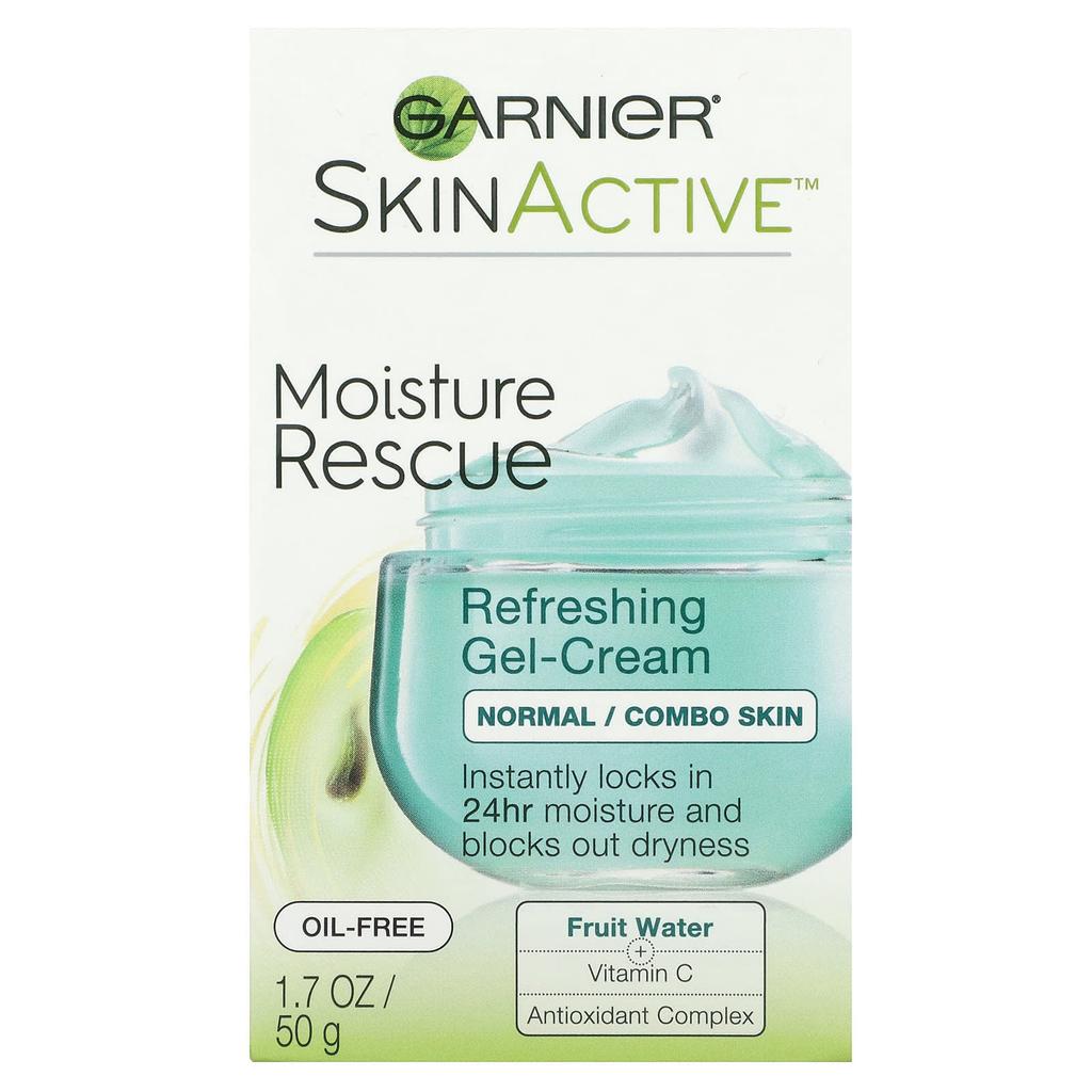Skinactive, Moisture Rescue Refreshing Gel Cream, Normal to Combination Skin, 1.7 Oz (50 G)