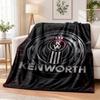 Kenworth Printed Flannel Blanket Warm Comfort Bed Throw For Indoor Home Decoration