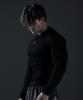 Camid Silver Logo Compression Long Sleeve [Black]