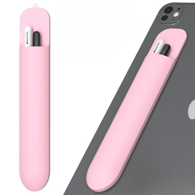 Sticky Stylus Pen Holder for Apple Pencil 3 2 1 Self Adhesive Sleeve Attached Pouch Bag Sleeve Pencil Pro Case Holder for Huawei Samsung Xiaomi Pencil