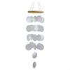 DIY Capiz Shell Hanging Wind Chimes Set for Window Balconies Bedroom Home Decors 55KF