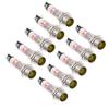 10pcs DC 12V Indicator Light Signal Lamp 8mm Mounting Hole Diameter Signal Light