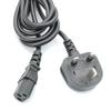BS1363 UKCA British Standard Power Cord with UK Three-Pin Angled Plug - C13 Tail for Host Heater