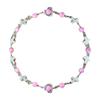 Women's Fashion Necklace with Pearls Bead Stylish Beaded Necklace Jewelry Delicate Crosses Heart Neckchain Ornament