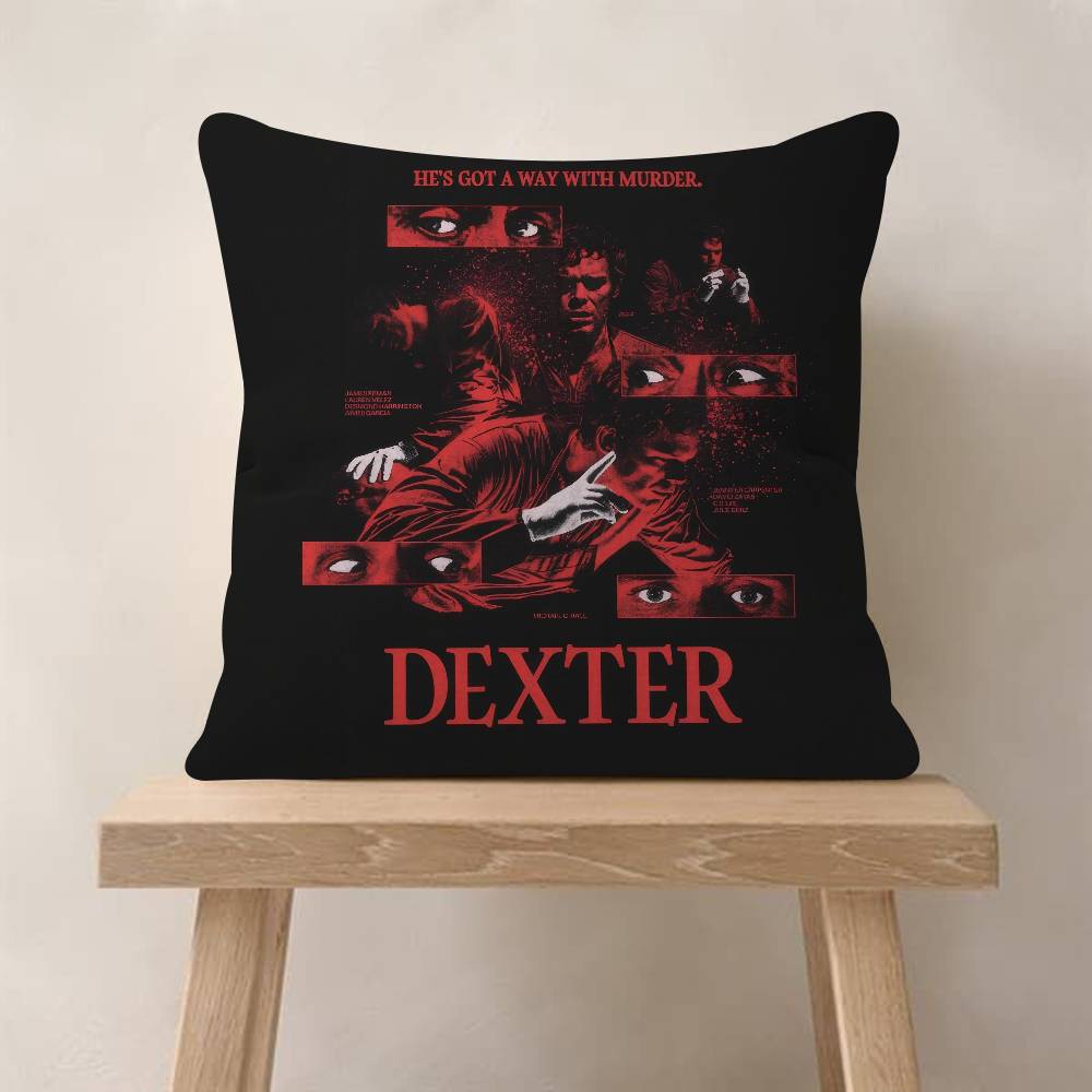 HOT TV DDexterES morganS pillow cover sofa cushion cover home room decoration children gift