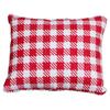 Pretend Play 1:6/1:12 Dollhouse Furniture Doll House Accessories Simulation Plaid Pillow  Gifts