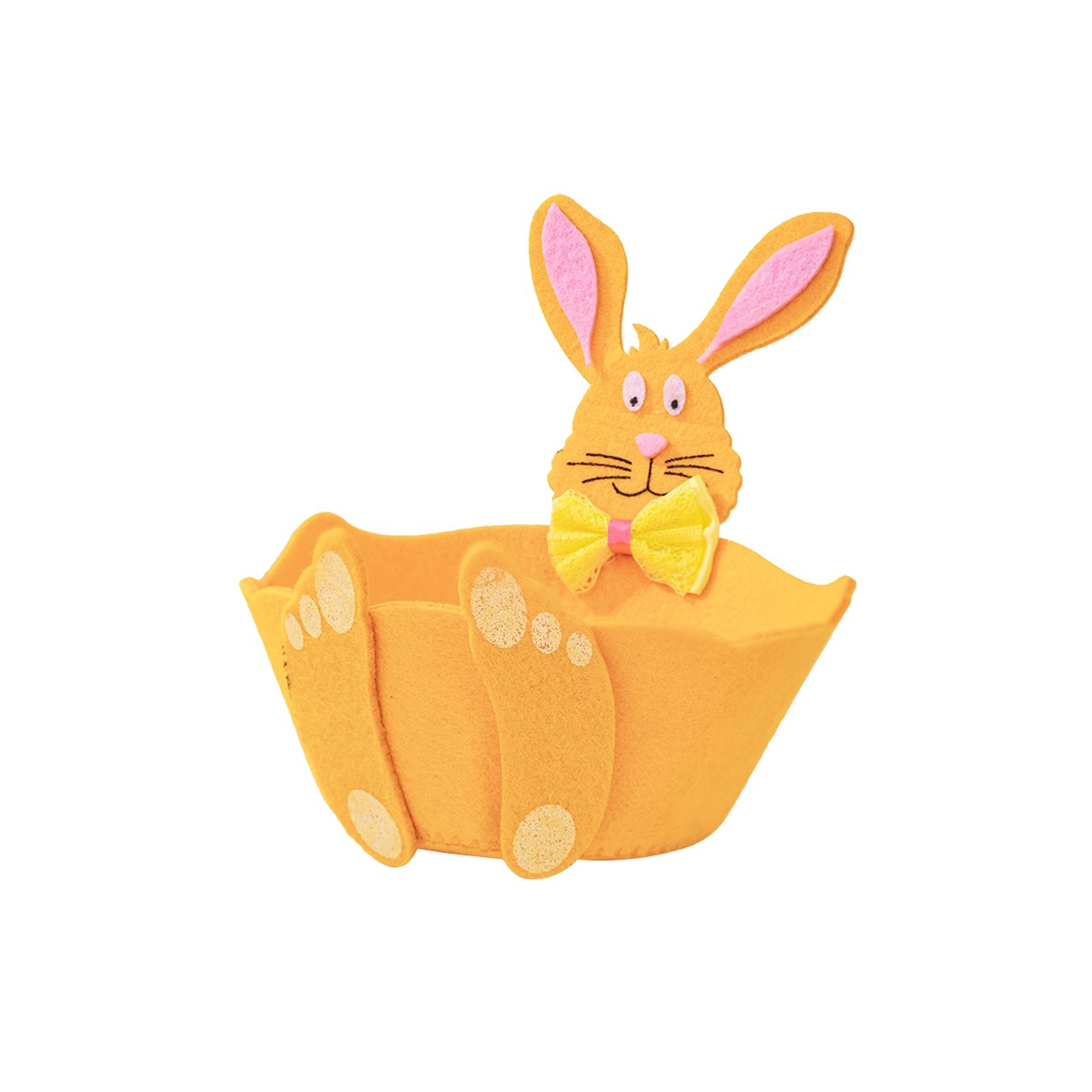 

Великодні Кролики Цукерки Яйця Контейнер Елегантні Великодні Кролики Фруктова Кошик Аксесуар Для Зберігання Цукерок І Яєць One Size помаранчевий