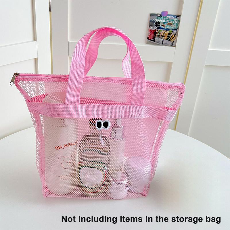 Big Eyes Beach Bag, Toiletry Bag, Large Capacity Cosmetic Storage Handbag, Shoulder Bag, Portable Handbag Storage Bag