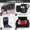 KINGSLONG Business-Rucksack, Reiserucksack, Großes Fassungsvermögen, Handgepäckgröße, 40L, Herren, Multifunktional, Passt für 17,3-Zoll-Laptops, Wasserabweisend,