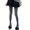 Women Twist Striped Pattern Opaque Tights Winter Fall Hosiery Elastic Jacquard Solid Color Pantyhose Stockings Leggings