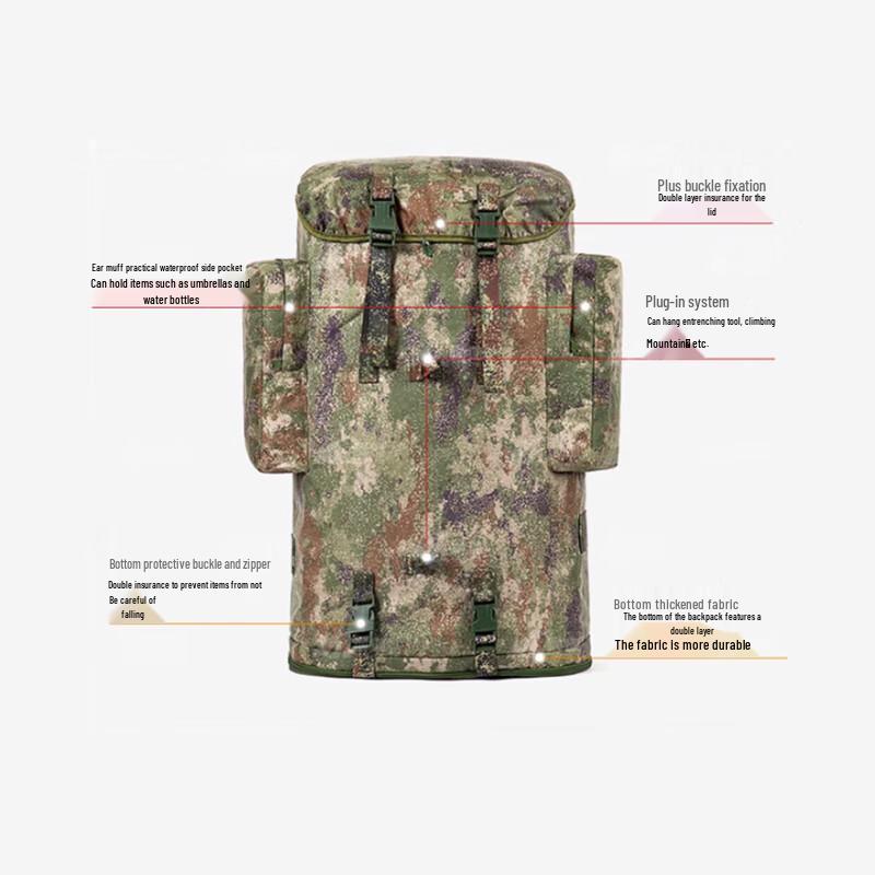 XinJingZhou Camouflage Hiking Backpack