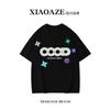 190g Cotton Loose Fit Graphic T-Shirt Men Women Casual Streetwear Round Neck Short Sleeve