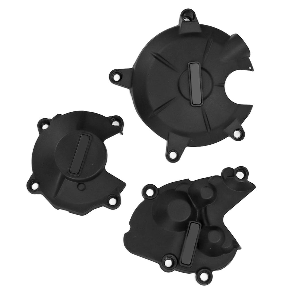 3PCS/Set Motorcycle Engine Protective Cover Heat Resistant Replacement for ZX‑6R 2007‑2021