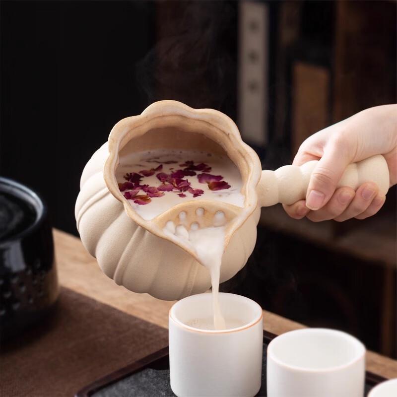 Ba Qian Xing Ceramic Stove Tea & Milk Pot