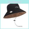 Summer Doublesided Womens Wide Brim Hat With Sun Protection For Beach Outings