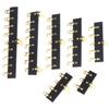 1 Pcs Ampmart 3-10Pins Tag Strip Gold Pins Plated Audio Strip Tag Board ,For Guitar Amplifiers Hifi Diy
