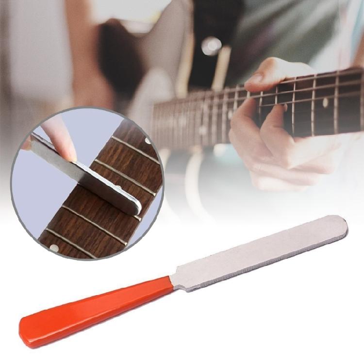 Fret Crown Edge Grinding File Guitar Fret Crowning Dressing File Leveling Tool Guitar Repair Tool Easy To Use
