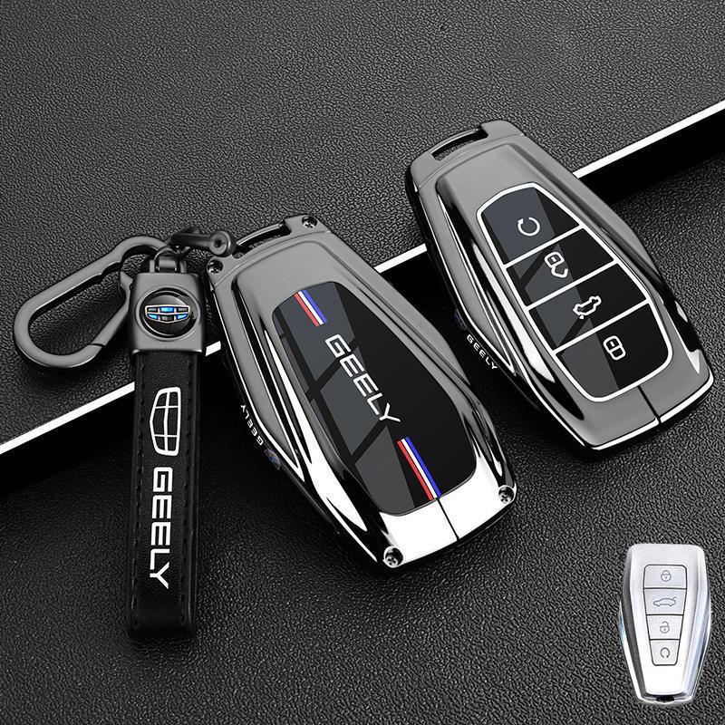 Geely Boyue L 2025 Metal Key Cover for Xingrui, Binyue, Haoyue, and 4th Gen Dihao