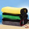 Outdoor Sports Thickening Fishing Towel Microfiber Camping Fishing Towels Wipe with Clip Hands Towel Fishing Accessories