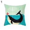 Ocean Starfish Mermaids Sea Turtle Soft Cushion Cover Pillow Case Home Decor