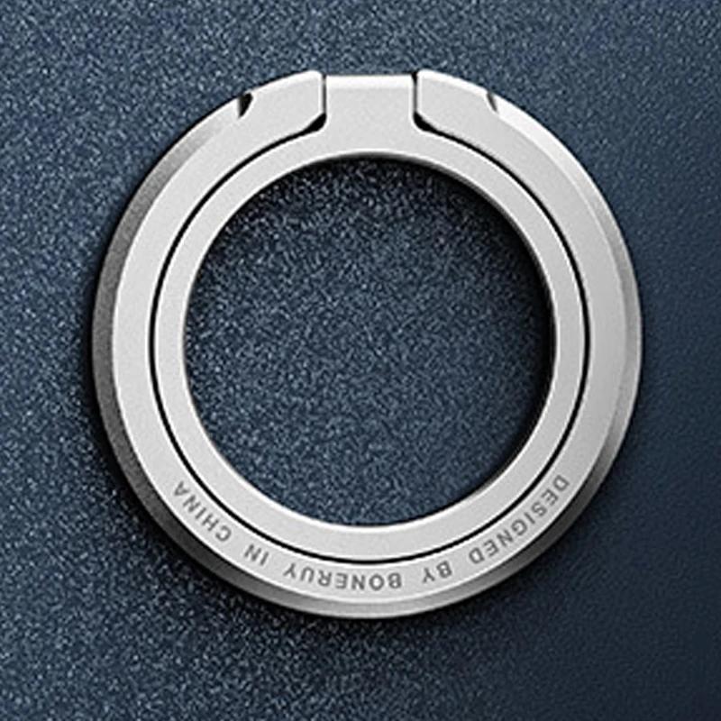 

Магнитный кольцевой держатель для сотового телефона, кронштейн для мобильного телефона, съемная ручка-подставка для сотового телефона для iPhone MagSafe Samsung Xiaomi