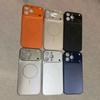 AG Nano Frosted Glass For Magsafe Phone Case For For Iphone 17 Air 16 15 14 13 Pro Max Magnetic Wireless Charge Armor Cover