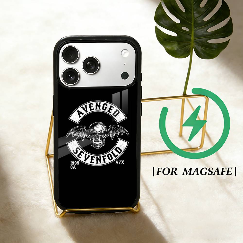 Band A-Avenged S-Sevenfold  Phone Case For iPhone 17,16,15,14,13,12,Plus,Pro,Max for Magsafe Magnetic Wireless Charging