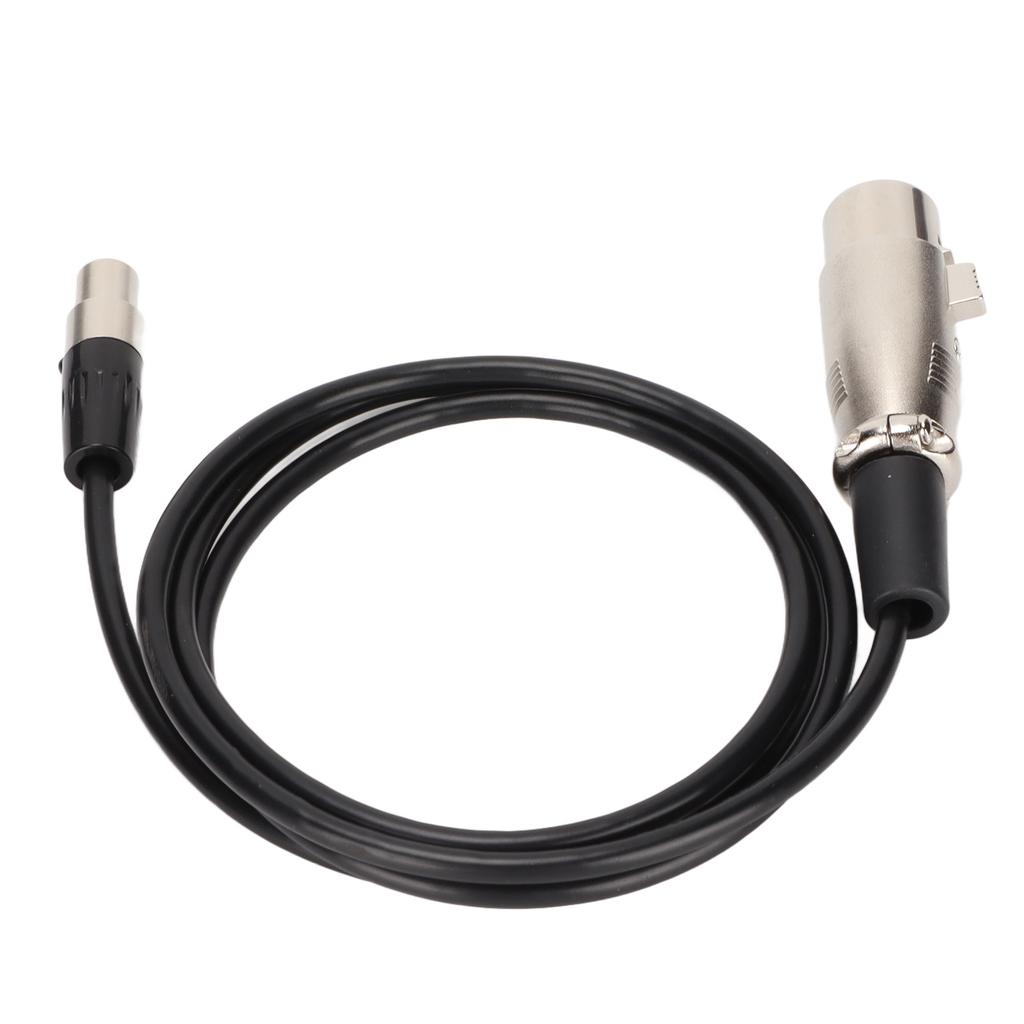 XLR Cable XLR Female to Mini XLR Female 3.3ft Microphone Cable for AKG K240 K240S K240MK II K141 Headphones