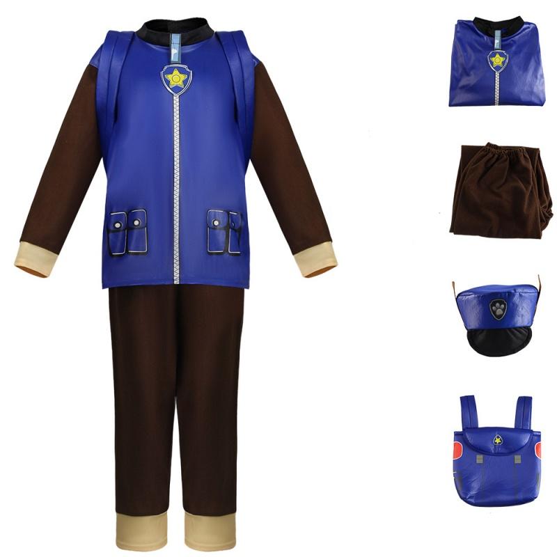 Hunde Paw Patrol Cosplay Kostüm für Kinder Perfekt für Partys und Rollenspiele