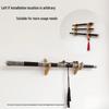 Adjustable Wall-Mounted Rack for Swords, Knives, and Musical Instruments