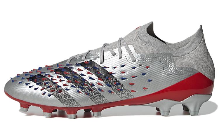 adidas Predator Freak .1 Silver Black Red Q46410 40