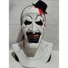 Horror movie broken soul clown costume stage performance suit