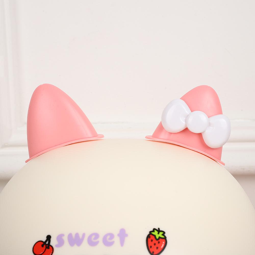 Universal Kitty Cat Helmet Ears & Bow Decoration for Kids' Helmets