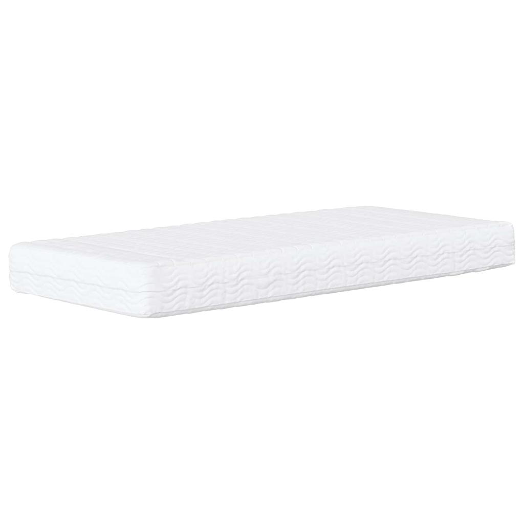 Corner Bed Frame Light Grey 90 X 190 Cm Velvet