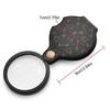 15X Folding Magnifier Handhelds Magnifying Glass Lens Pocket Jewelry Loupes Glasses