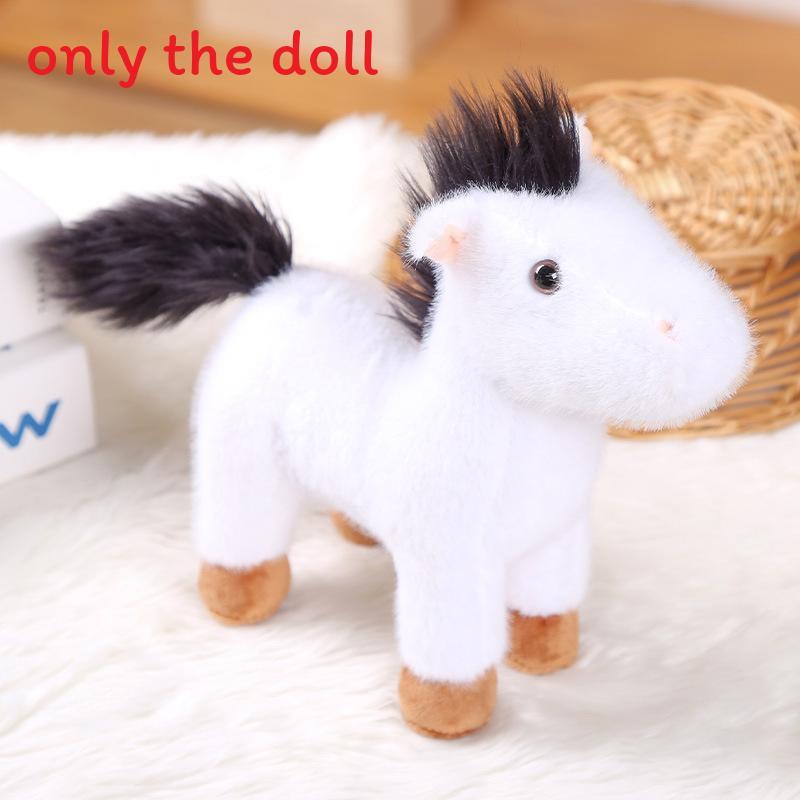 Animal Plush Realistic Pony Toy With Pp Cotton Suitable For Kids Holiday Gifts
