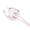 3Pcs Mr16 Gu5.3 G5.3 Socket Mr16 Socket Lamp Holder With Bracket Led Halogen Gu5.3 Light Socket White 10Cm Silicone Cable