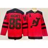 Mens Womens Ice Hockey Practice Jersey Long Sleeve Training Shirt NHL Team Style Utah Grizzlies Devils Kraken Blue Jackets