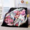 Japanese anime cute cartoon theme Sailor Moon Tsukino Usagi blanket suitable for home beds, sofa covers, office nap, outdoor warm blankets O14