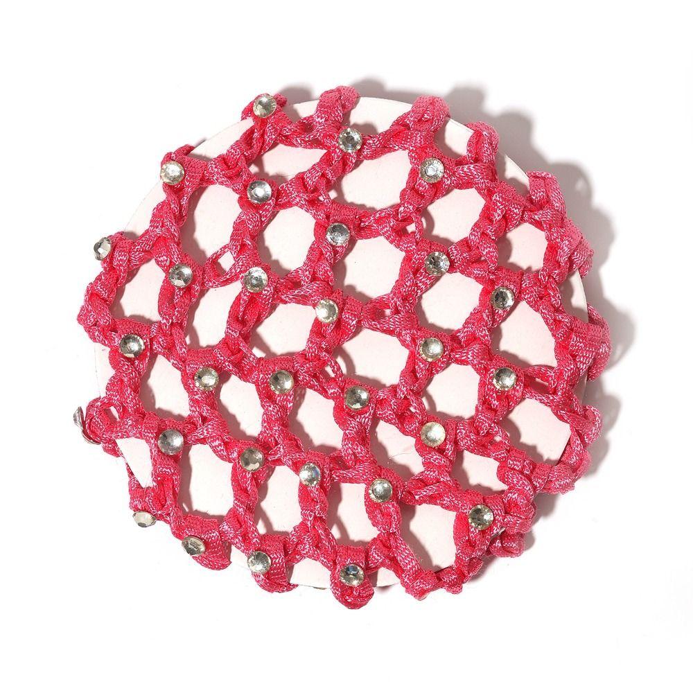 Atmungsaktives Netz Mädchen Elastisches Haarnetz Haarband Ballett Haarnetz Duttbezug Snood Kinder