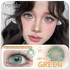 FUNSACHY 1 Pair Color Contact Lenses For Eyes Natural Gray Blue Beautiful Pupil Soft Natural Accessories Yearly Cosmetic Pupils