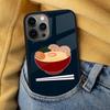 Japanese Food Ramen Soft Phone Case for iPhone 17 Air 16e Pro max 15 Pro 13 14 Plus 11 12 MagSafe Magnetic Coque