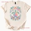 Sea Turtle T Shirt Floral Hawaiian Vibe Beach Summer Vintage Designer Clothes Fashion Soft Stretched Streetwear Unisex