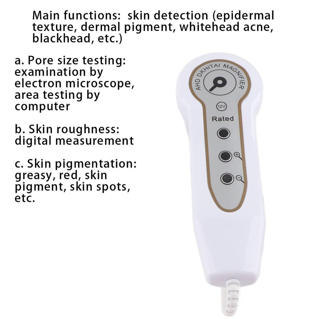 Electric Skin Detector Professional 50X 200X Skin Hair Scalp Detector Analyzer Microscope Skin Care Tool